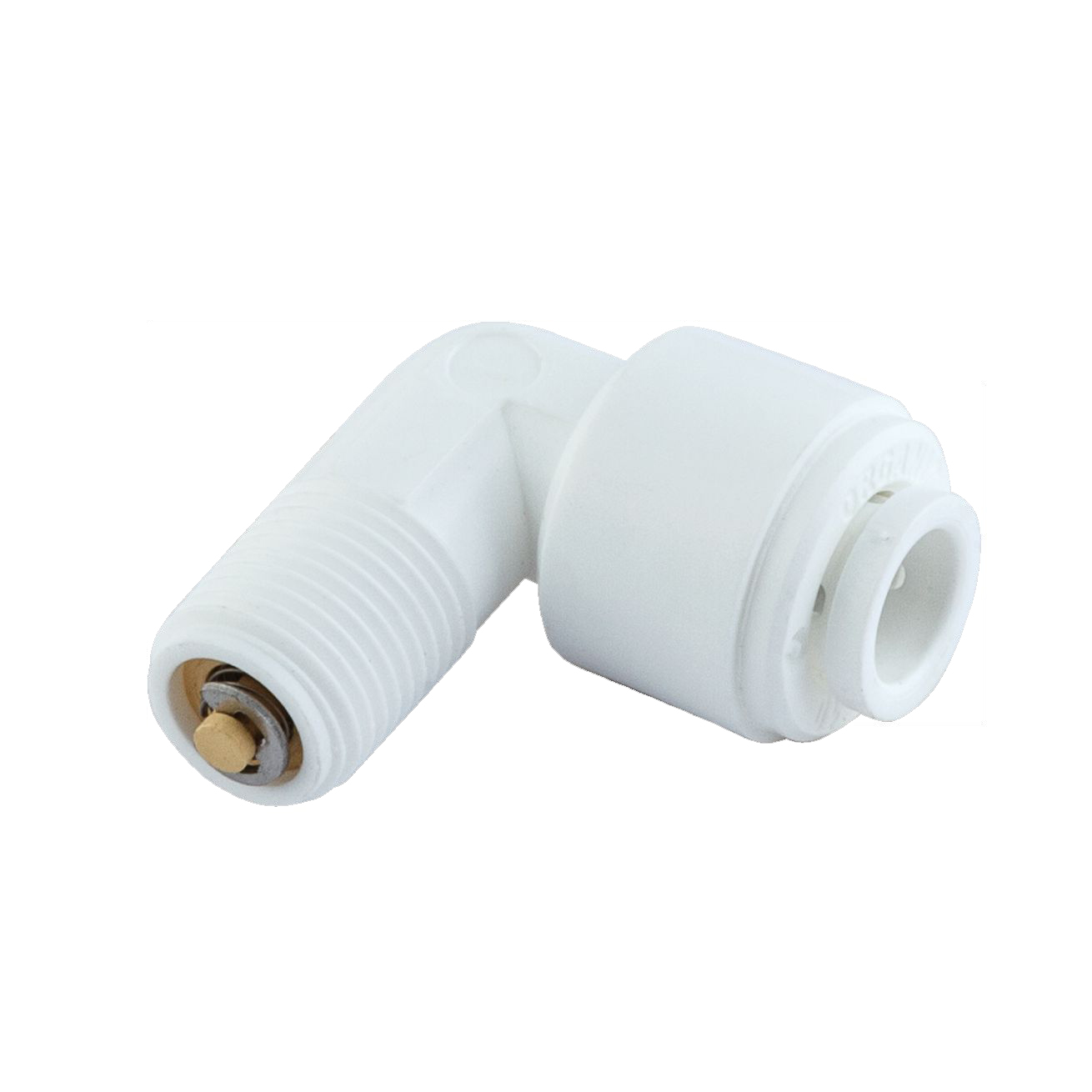 Обратный клапан угловой 1/4"-1/8" (трубка-нар. резьба)